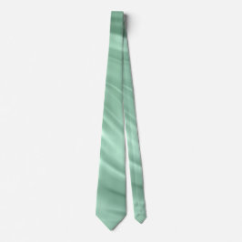Corbata Elegante Patrón De Giro Verde azulado