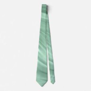 Corbata Elegante Patrón De Giro Verde azulado