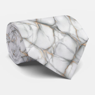 Corbata Elegante patrón de vetas de mármol
