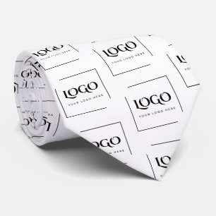 Corbata Elegante plantilla de tu logo personalizada