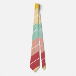 Corbata Elegante Rayado Personalizado Retro