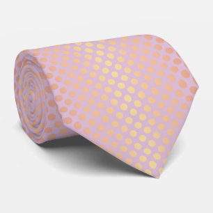 Corbata Elegante y elegante patrón de puntos de polka de o