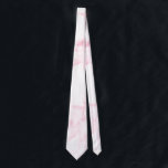 Corbata elegante y moderno mármol rosa y blanco<br><div class="desc">Diseño de mármol fino,  blanco y rosa,  elegante y elegante.</div>