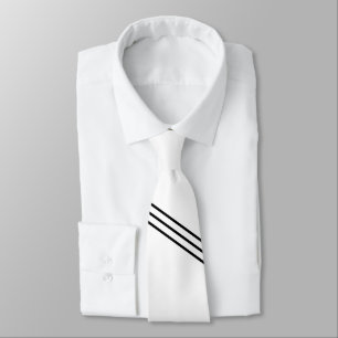 Corbata Elegantemente Blanco