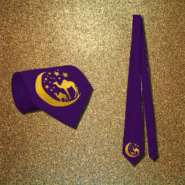 Corbata Elegantes camellos dorados