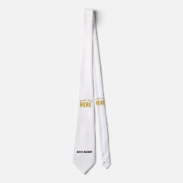 CORBATA ELEGANTES PERSONALIZABLES BLANCOS MODERNOS VERIFIC