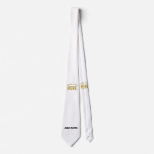 CORBATA ELEGANTES PERSONALIZABLES BLANCOS MODERNOS VERIFIC