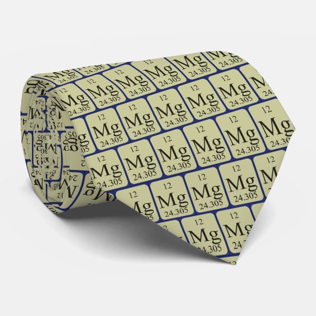 Corbata Elemento 12 Estaca magnésica Gráficos transparente (Enrollado)