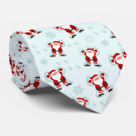Corbata Elementos de Navidad Santa Claus