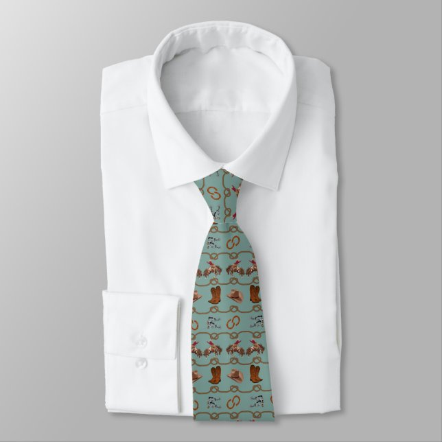 Corbata Elementos esenciales de vaquero  (Atado)