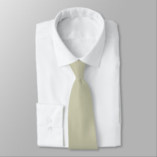 Corbata Elise Color sólido verde pálido a medio siglo