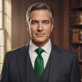 Corbata Emerald Green