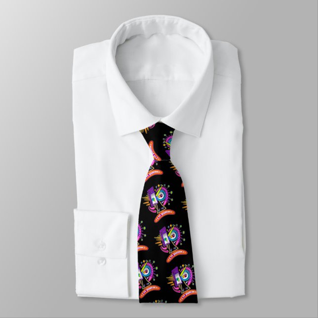CORBATA EMOJI TRIBAL FROWNIE MEEMOGIE (Atado)