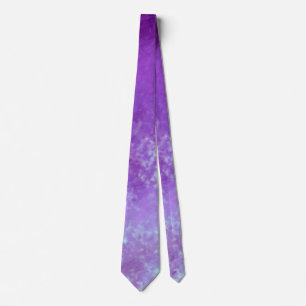 Corbata Empate con efecto de nube morado oscuro: resalte e