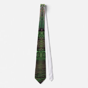 Corbata empate verde