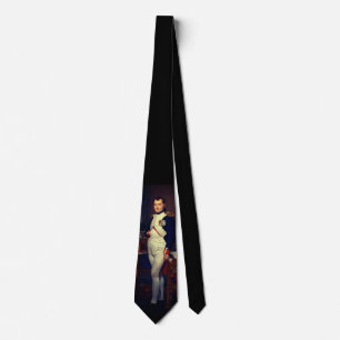 Corbata Emperador Napoleón en su estudio en las Tullerías