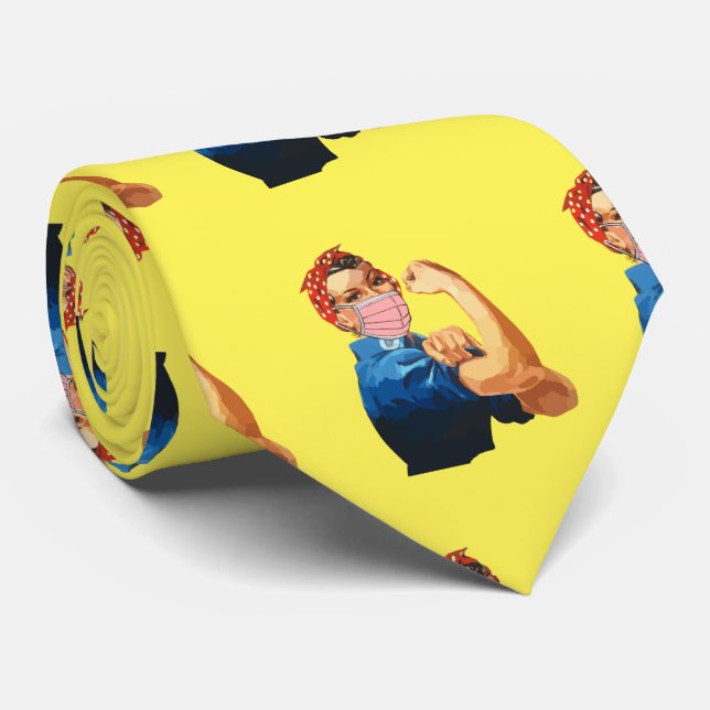 Corbata Empoderamiento femenino enmascarado Thunder_Cove (Enrollado)