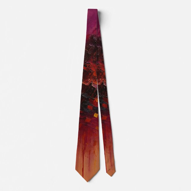 Corbata Energía Abstracta Explosiva (Anverso)