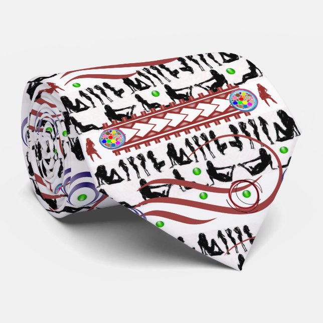 Corbata Enlaces de diseño masculino (Enrollado)
