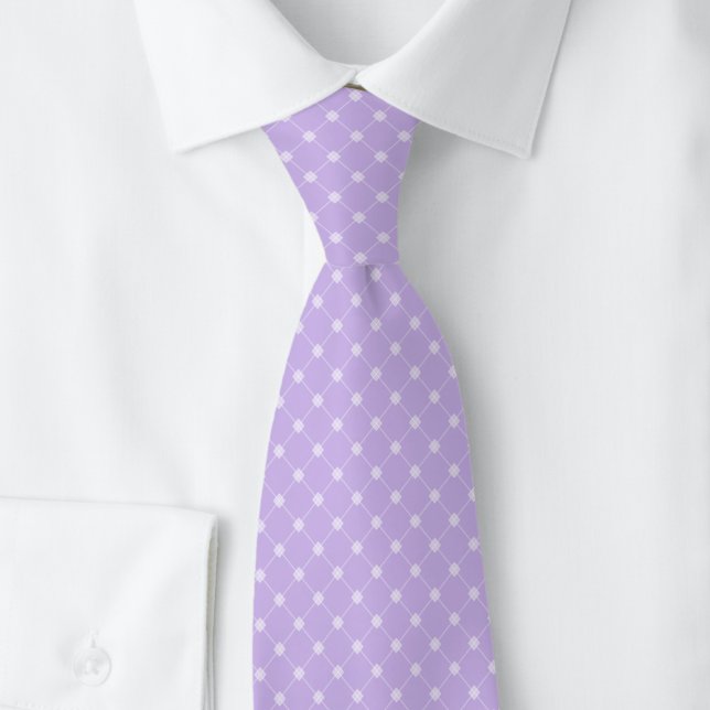 Corbata Enrejado de lavanda (Subido por el creador)