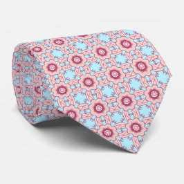 Corbata Enrejado floral