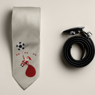 Corbata Entrenador de Equipo de Fútbol Santa Monograma de