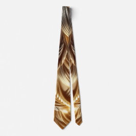 Corbata Entwined Gold Neck Tie