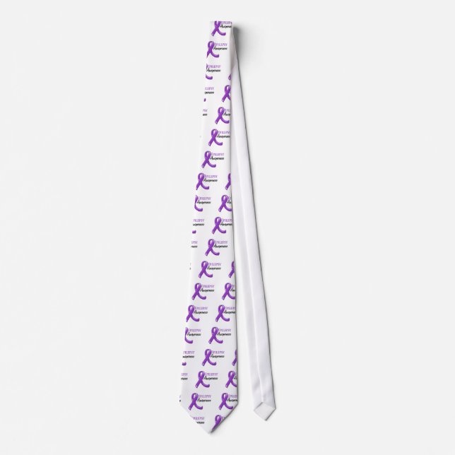 Corbata Epilepsia Awareness Ribbon (Anverso)