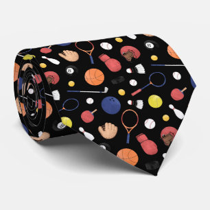 Corbata Equipo Atlético Multicolor Deportivo Divertido