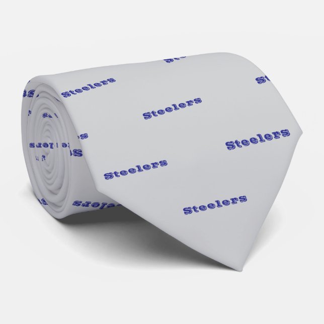 Corbata Equipo deportivo de Steelers NeckTie (Enrollado)