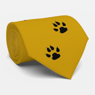 Corbata Equipo deportivo Mascot Paw Imprime Neckant ANY CO