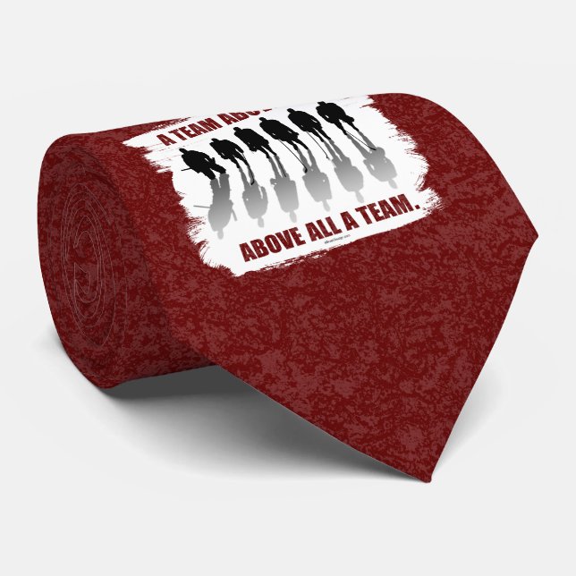 Corbata Equipo sobre todo (hockey) (Enrollado)