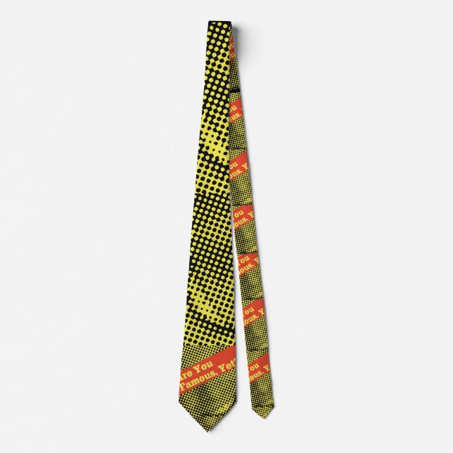 Corbata ¿Eres De Lujo, Tie? (Anverso)