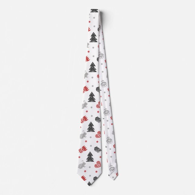 Corbata Es el momento del Navidad (Anverso)