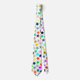 Corbata Es un patrón de estrellas multicolor, Fiesta arcoi