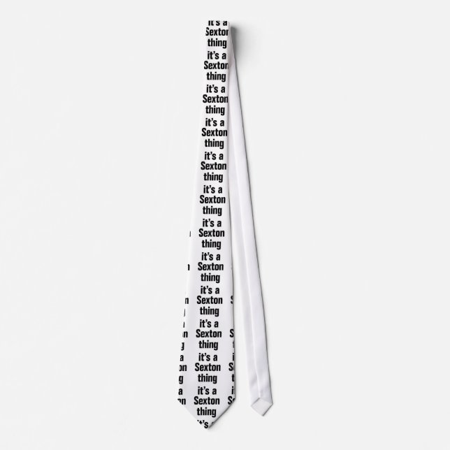 Corbata es una cosa de sexton (Anverso)