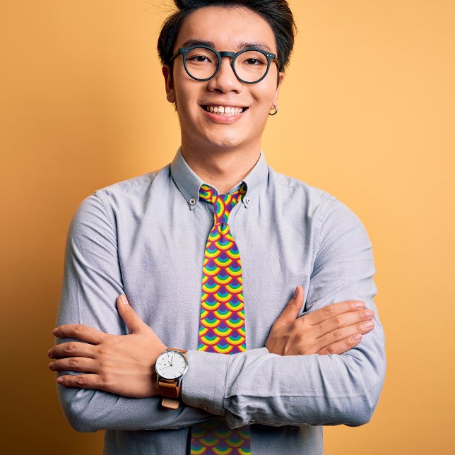 Corbata Escala de sirenas arcoiris (Subido por el creador)