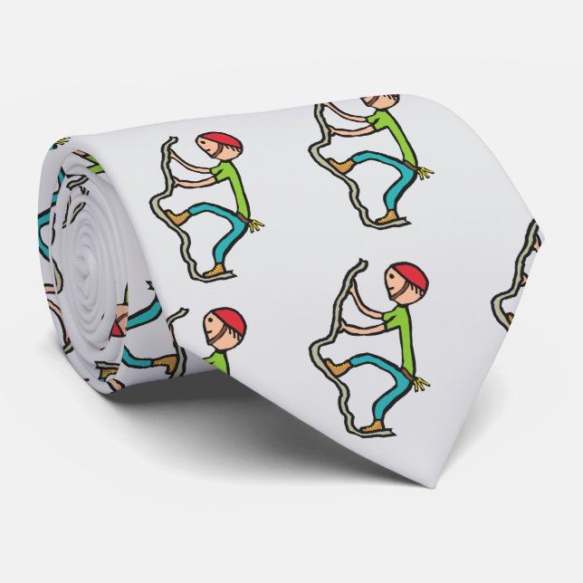 Corbata Escalada en roca (Enrollado)