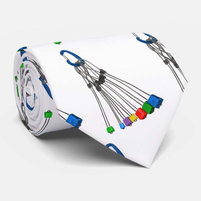 Corbata Escaladores De Roca Alambres De Protección Natual  (Enrollado)