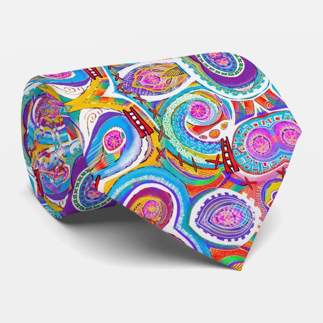 Corbata Escalando la escalera (Enrollado)