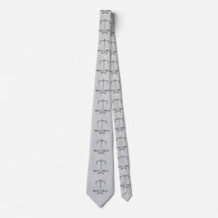 Corbata Escalas de la justicia