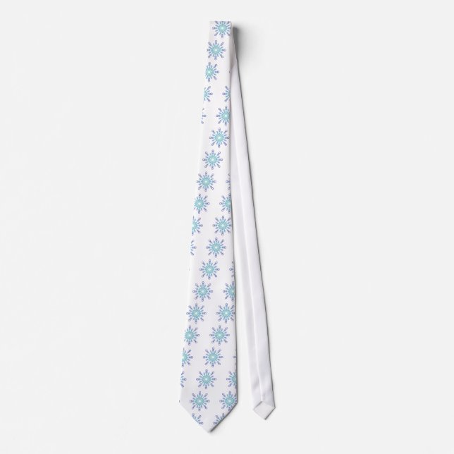 Corbata Escama azul IV (Anverso)