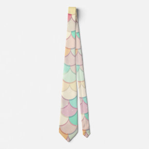 Corbata Escama de pez arcoíris soñador