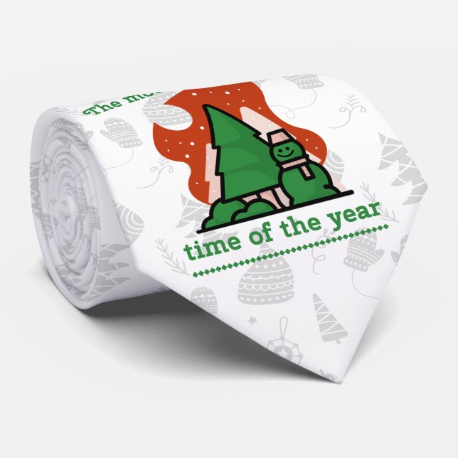 Corbata Escena de navidades (Enrollado)
