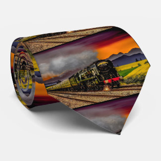 Corbata Escena De Tren Necktie