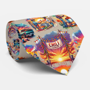 Corbata Escenas de cocina de Chile occidental 1