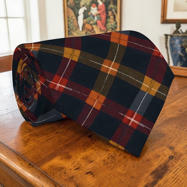 Corbata escocesa de cuadros escoceses personalizad (Subido por el creador)