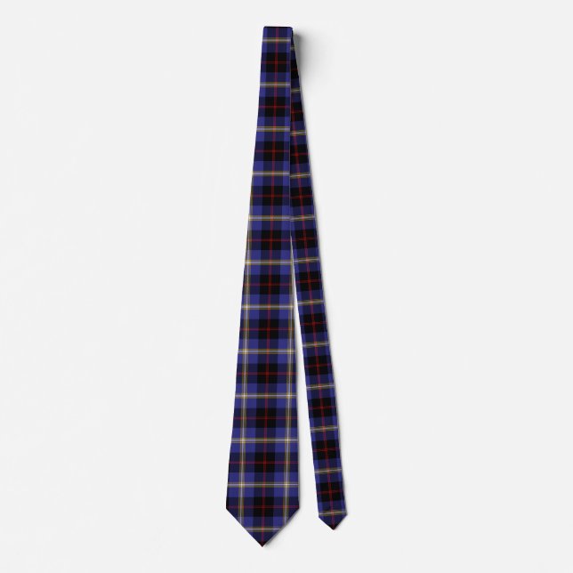 Corbata Escocia Clan Hill Tartan Plaid (Anverso)