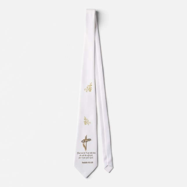 Corbata Escritura cristiana (Anverso)