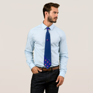 Corbata Escritura cristiana de AUSTRALIA Juan 3:16 AZUL